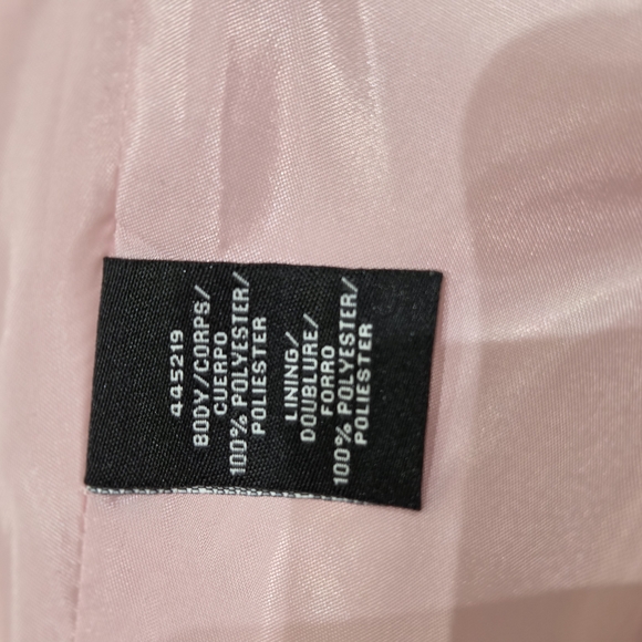 ML Monique Lhullier Halter Satin Ball Gown, Blush Pink NWT, sizss 8 & 10 - Picture 13 of 13